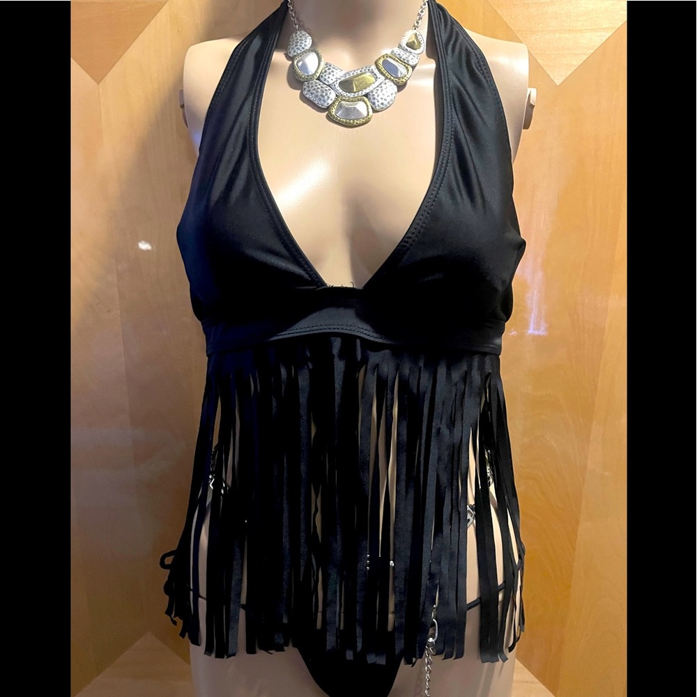 Sexy fringe top